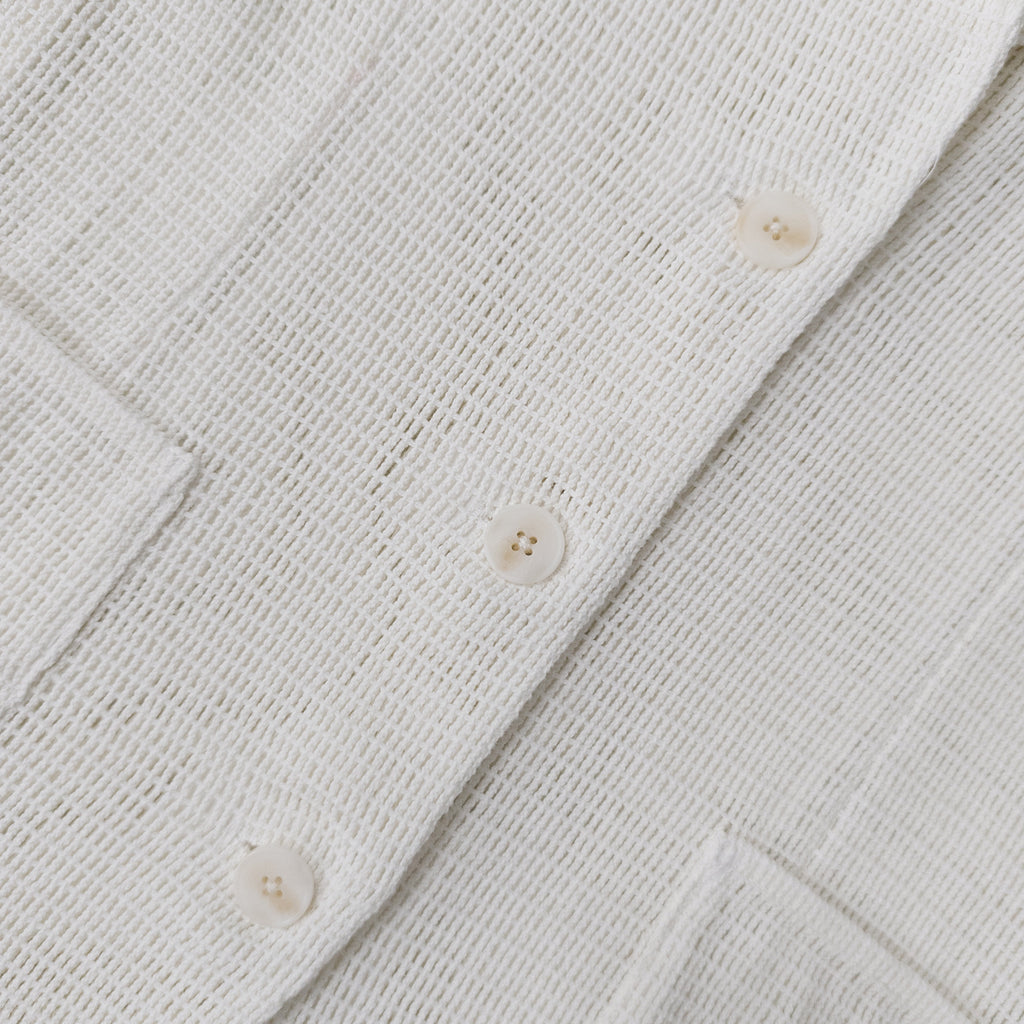 100% Cotton Waffle Blazer for Women | Old Money Style Oversized Casual Blazer